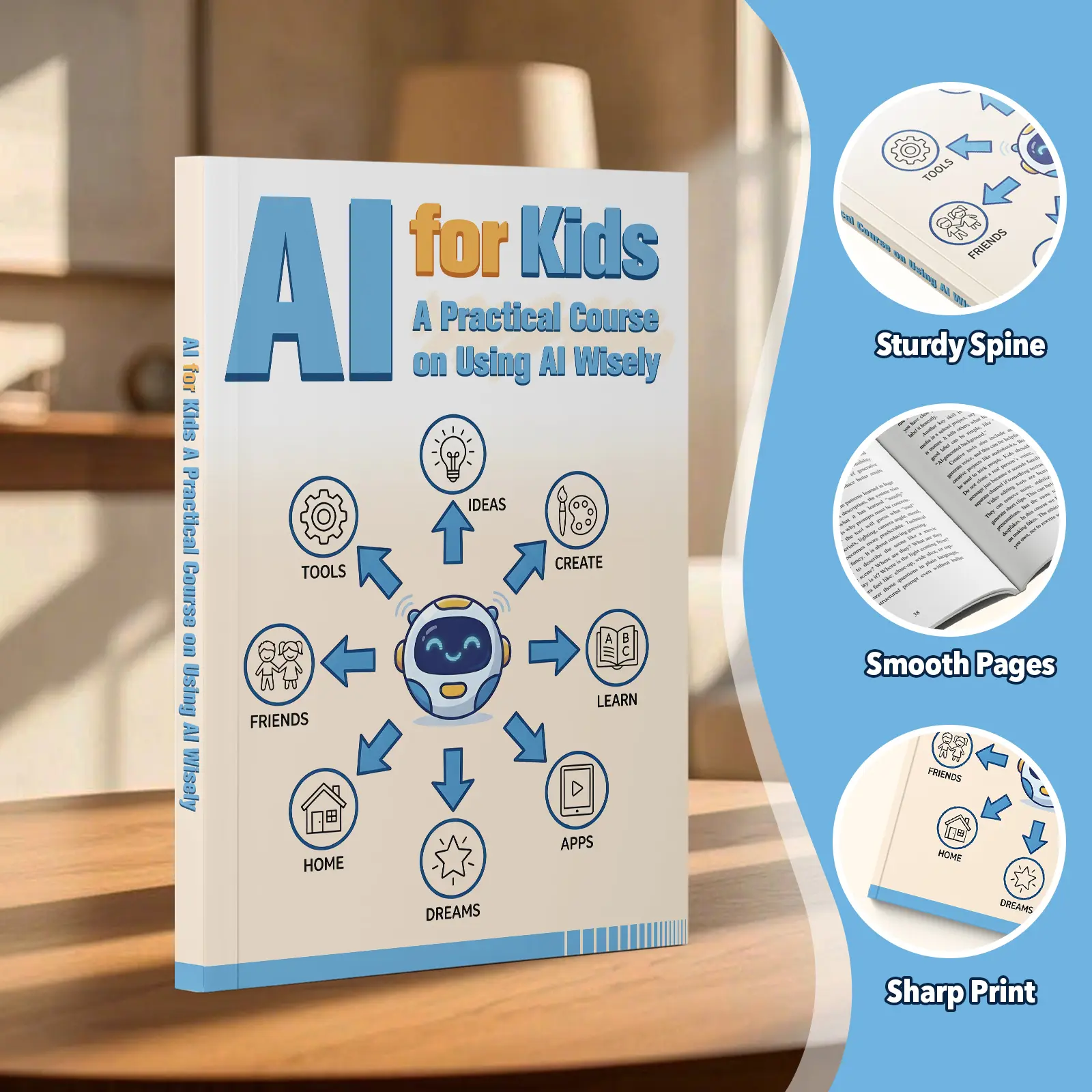 Kids Technology Book | AI for Kids, ChatGPT for Beginners, Machine Learning Basics and Digital Creativity Tutorial