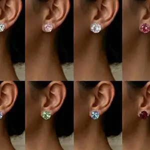 Fireworks Cut Stub Earrings