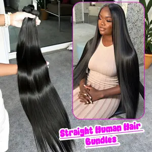 The Hair Warehouse Bone Straight Human Hair Bundles (10–30 Inch)