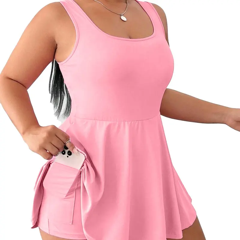 Women's Fashion Casual Fit One-Piece Dress, Plus Size Ladies' Stylish Comfortable Option, Trendy Daily Wear