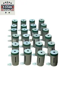 24 pcs Floor Anchor Pots Auto Frame Machines and Pulling Posts Anchoring pots