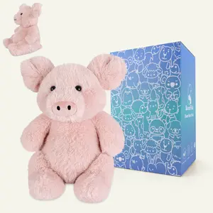 9" 1.5lb Piggy Plush Heat Patches, Heatable & Coolable Lavender Scented Heating Pad, Toddlers Must Have, Period Essentials