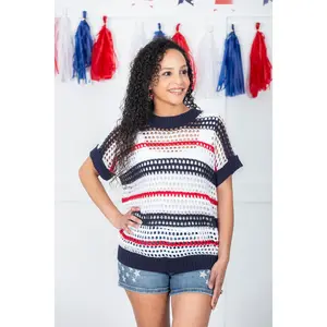 Stripes Through Town Top