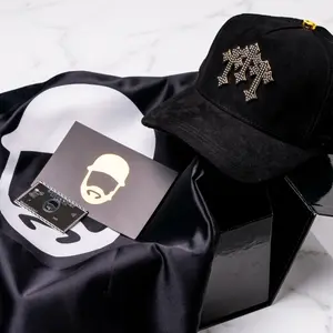 Barbas Hats Chrome Rose Gold Edition Snapback Cap Full Box - Stylish and Trendy Accessory for Men