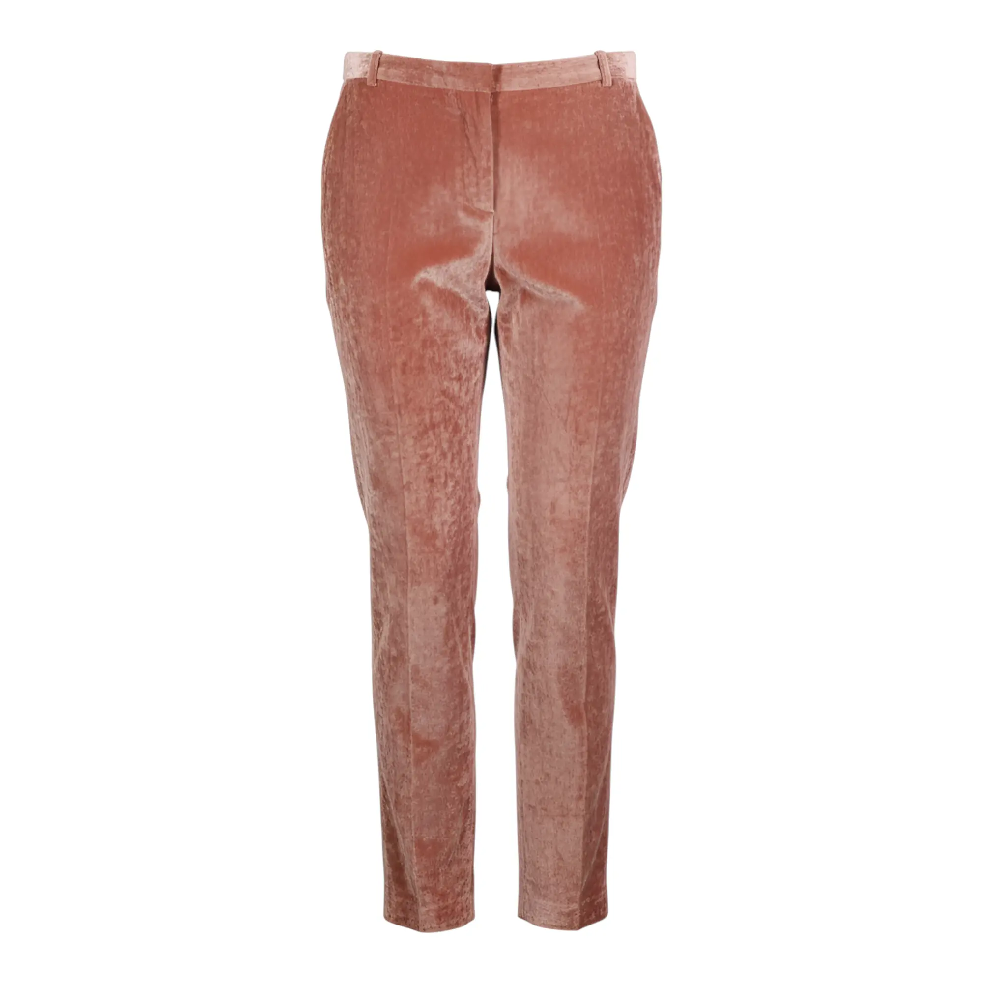 Fabiana Filippi Velvet Cigarette Pants — Rosewood