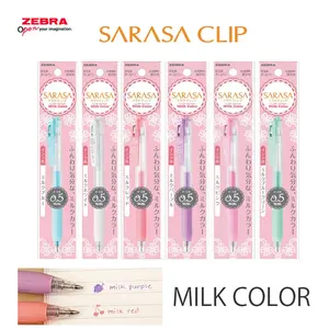 ZEBRA Sarasa Clip Gel Pen – Milk Color Series