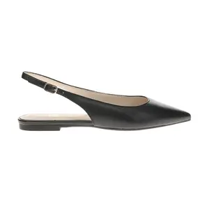 Yosi Samra Womens Vera Slingback Flats Casual - Black