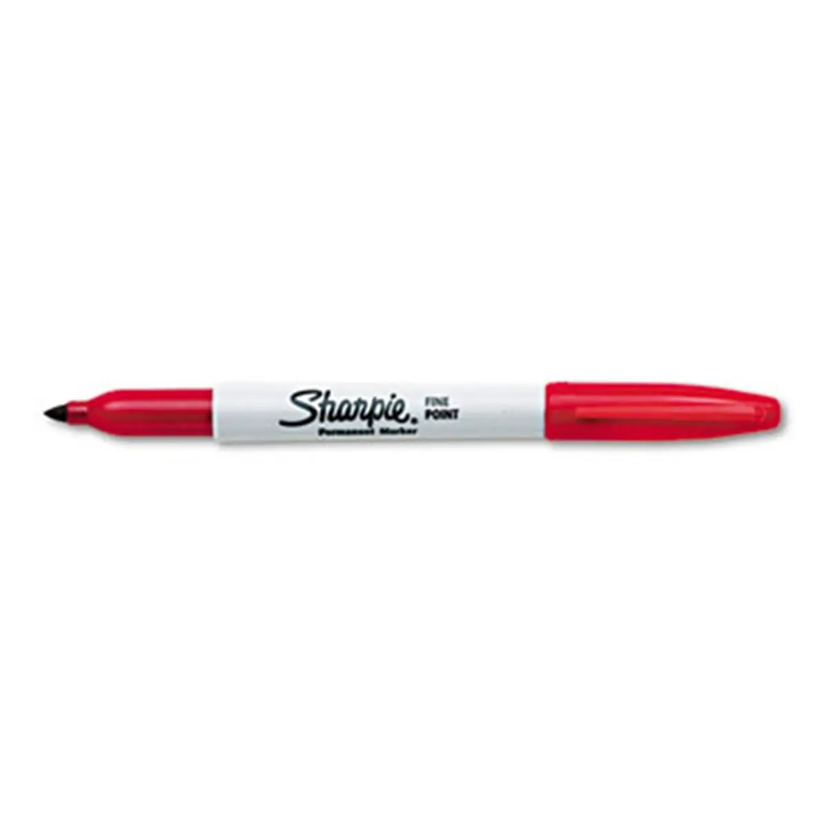 Sanford Ink 30002 Permanent Marker- Fine Point- Red