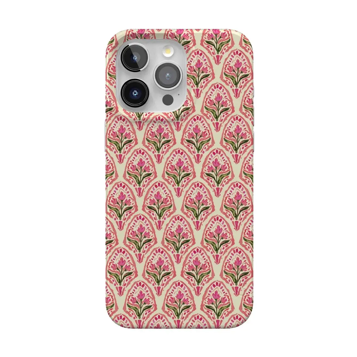 Casely iPhone 14 Pro Case | Jenna Palek x Casely | Tulip Tapestry | Compatible with MagSafe | Classic Ultra Thin Design