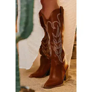 Exclusive Performance Cowgirl Boots - Tan