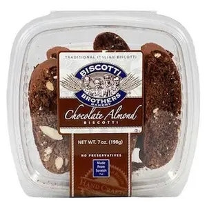 Biscotti Brothers Chocolate Almond Biscotti Cookie 7oz.
