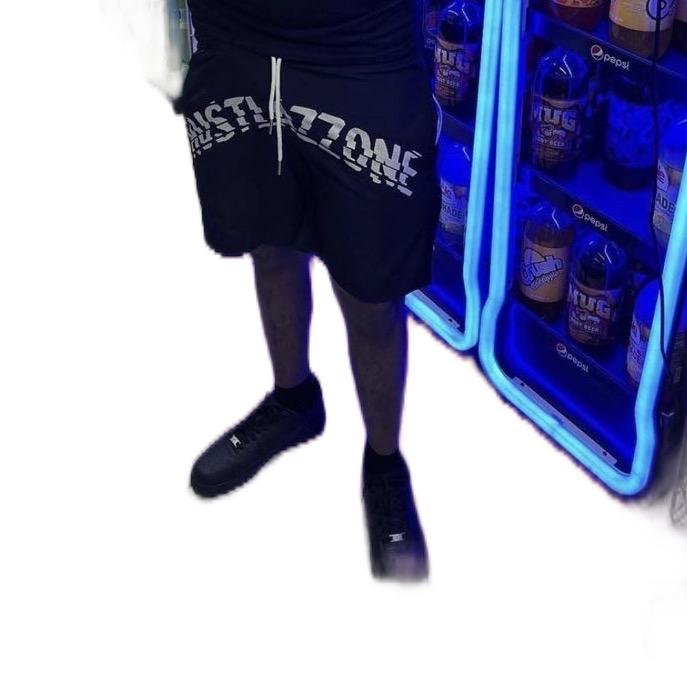 HZ SHORTS Black Red Blue