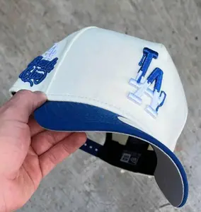 Los Angeles Dodgers New Era 9FORTY Snapback Baseball Cap – Dark Green Flat Brim Hat with White LA Logo & Anniversary Side Patch, MLB Streetwear Headwear