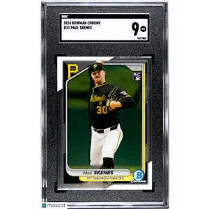 2024 Bowman Chrome Paul Skenes #31 SGC 9