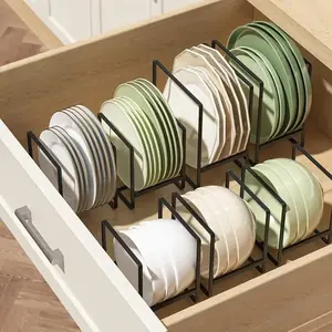Kitchen dish rack, dish drain rack, plate and cutlery storage rack