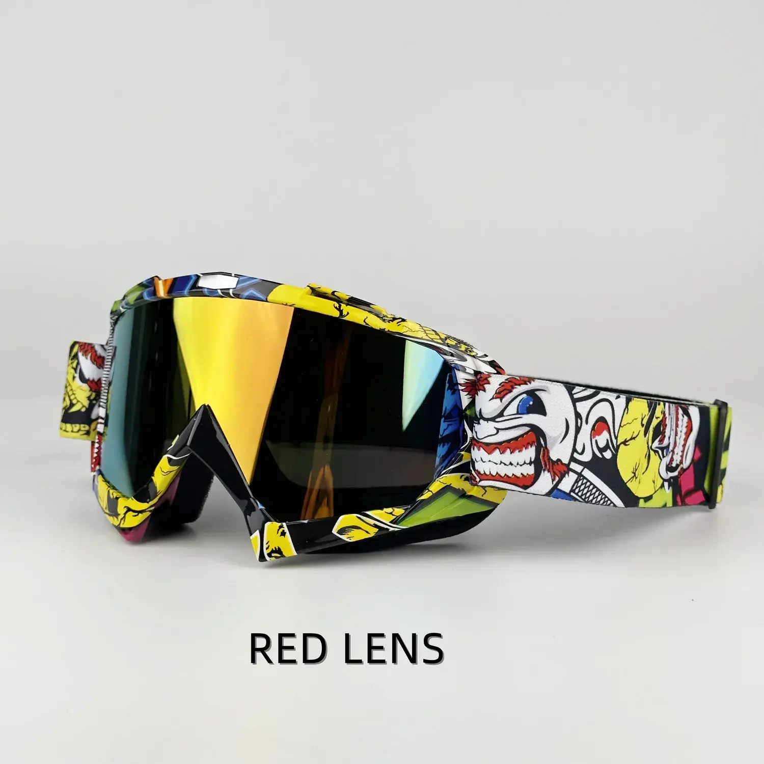 New Colors Motocross Goggles for Off-Road Riding Skiing Sport Eye Wear MX Helmet Compatible Motorcycle Goggles for ATV DH MTB