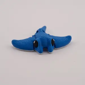Hatchling Manta – Articulated Mini Sea Creature | About 2" Wide