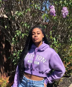 Laveneder "Cropped" Hoodie