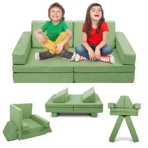 Christmas gift idea,Scabine Sofa– Modular Kids Play Couch for Playroom & Bedroom, Stylish & Comfortable kid couch couch for play couch Furniture Bean Bag