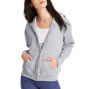 Hanes Women's Light Steel Hoodie – Comfortable & Stylish Oversized