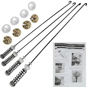 WHIRLPOOL, SUSPENSION ROD KIT,W10780048