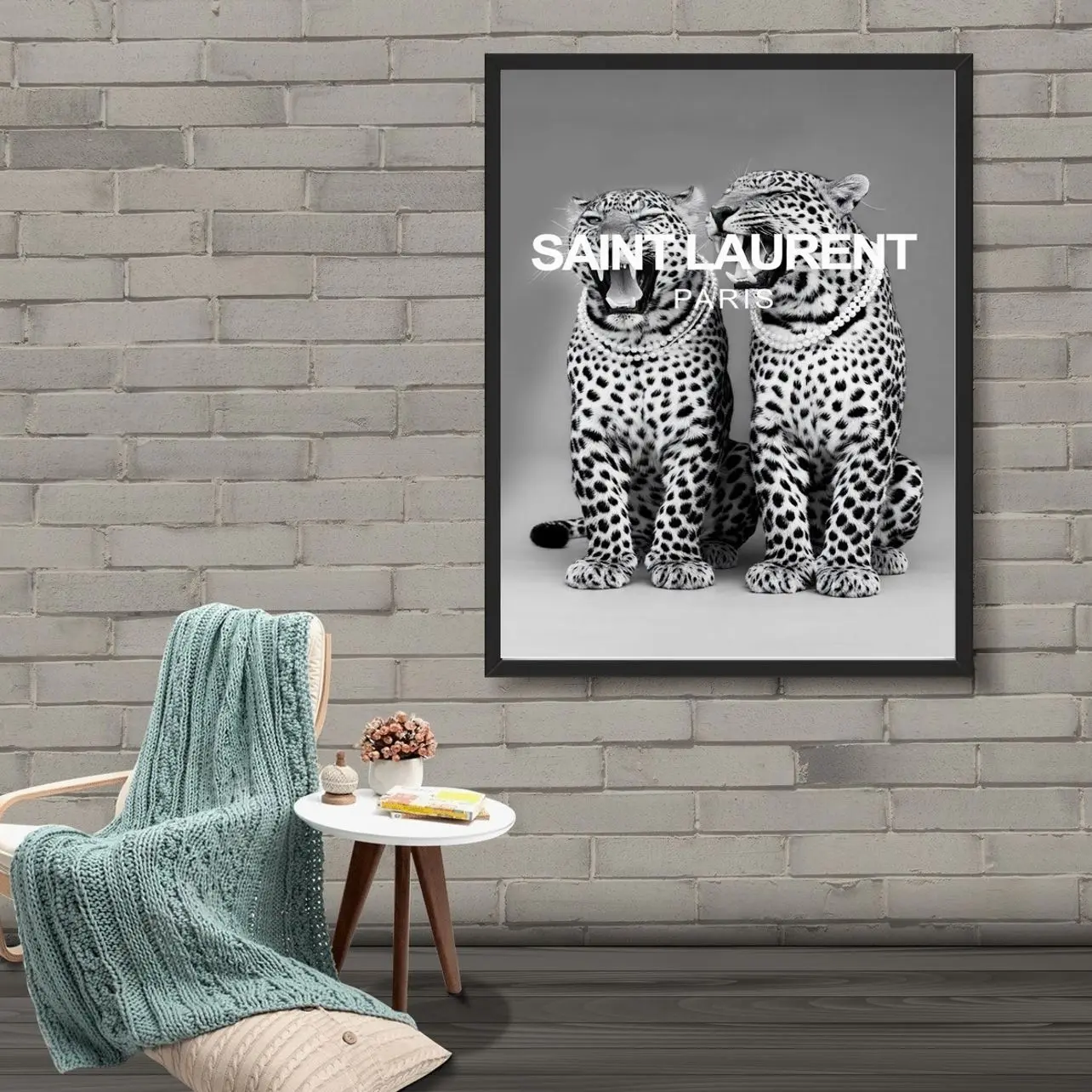 Luxury Fashion Print, Black And White Fashion Posters