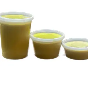 Yuddys BeautyShea Raw Unrefined African Shea Butter Yellow 32oz Pure & Turmeric Enriched Moisturizing Body Cream