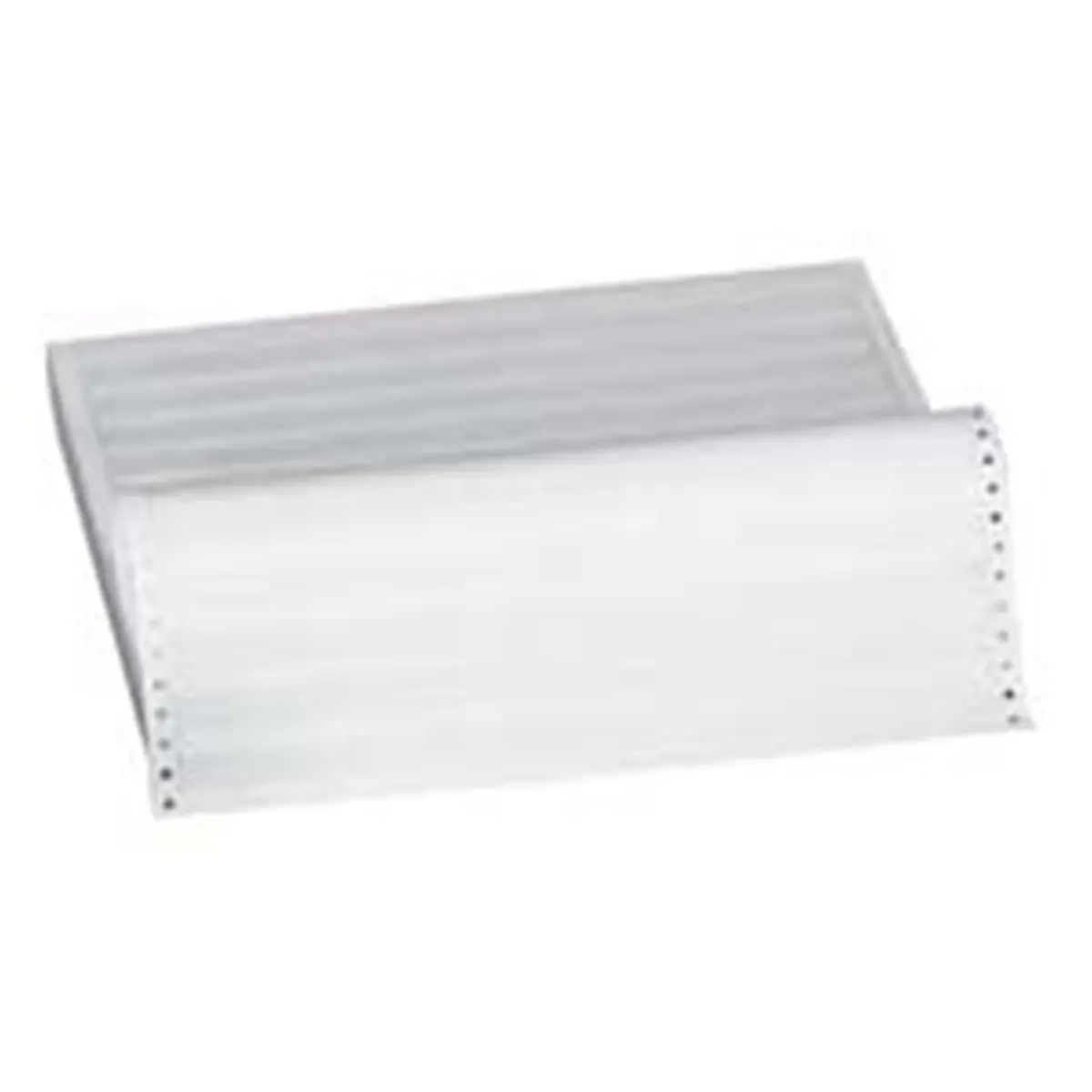 212 MAIN Continuous Form Green Bar Print Paper - 1-Part, 20 lb, 0.50in, 8.5in x 14.88in (8.5in x 15in Compatible), 2600 Sheets, High-Performance Office Stationery for Computers & Office Equipment with Telescoping Reusable Carton