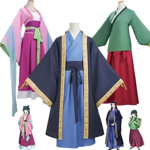 Maomao Cosplay Costume Pink Dress The Apothecary Diaries Anime Cosplay JinShi Uniform Kimono Halloween Party Outfits Suit