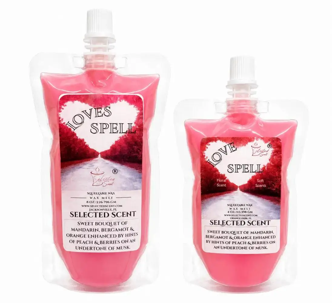 Love Spell Squeezable Wax Melt Romantic Home Scent Wax Melt