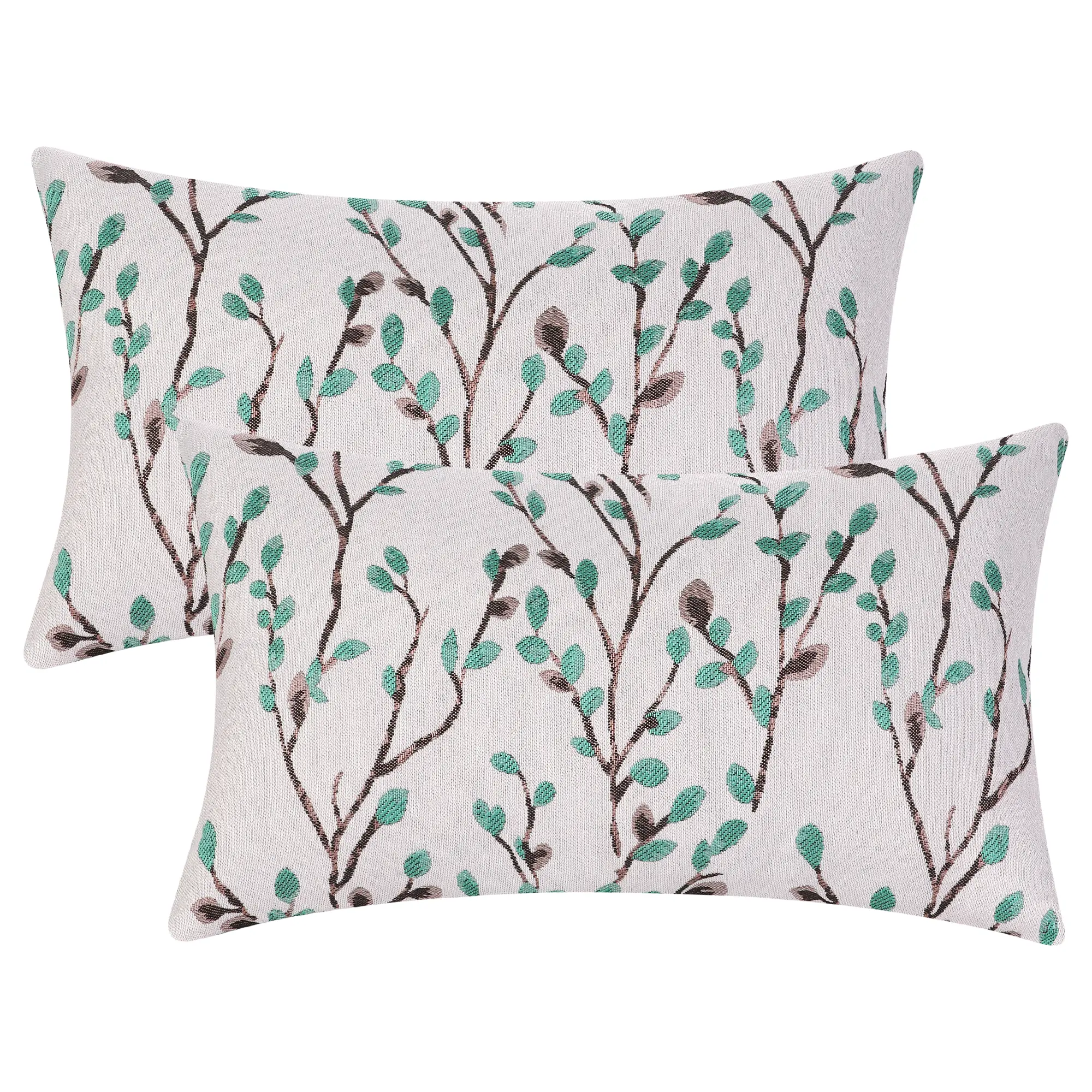 Green Flower 12 x 20 Inch