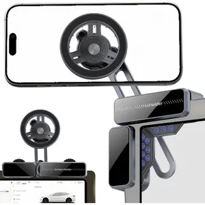 Phone Holder for  Model 3/Y,  MagSafe Phone Holder for  Model 3 Model Y,   Phone Mount, 360? Adjustable  Accessories for  17 16 15 14 13 12 Plus Pro Max