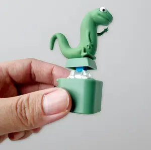 Lizard Sound Button Keychain – Realistic Lizard Sound, Unique Press Button Design, Fun Gift for Friends