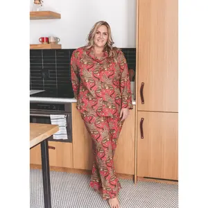 Bagheera - Long PJ Set - Scarlet