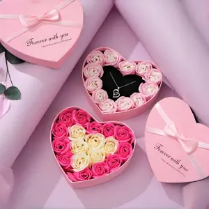 Eternal Rose Heart Gift Box, Unfading Valentine's Day Present, Themed Gift Box, Christmas, Thanksgiving, Anniversary, Party Rose Gift, Festive Holiday Gift