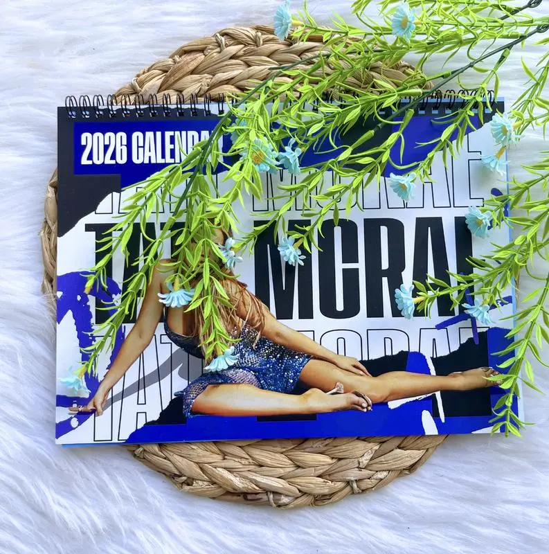 Tat McRae Wall Calendar 2026, R&B Vibe Desktop Calendar, Music Desktop Calendar 2026, Home Decor, New Year 2026 Wall Calendar