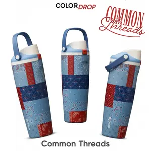 New Owala Independence Day Edition Common Threads 30oz FreeSip Sway Tumbler, America 250th Aniversary Water Bottle, Gift For Her