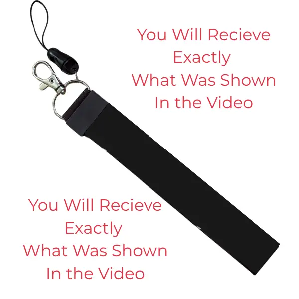 Rapper Lanyard Keychain