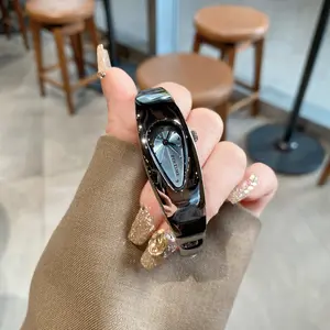 Y2K Water-Drop Watch, Retro Trendy Unisex Bracelet, Geometric Design, Waterproof, Suitable for All Seasons, Perfect Birthday Gift