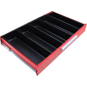 Kennedy Tool Box - Durable ABS Plastic Tool Organizer, 30x18.5x4", Black, Manufacturer Part #: 81936, S/N: 00547158, UPC: 024821819368