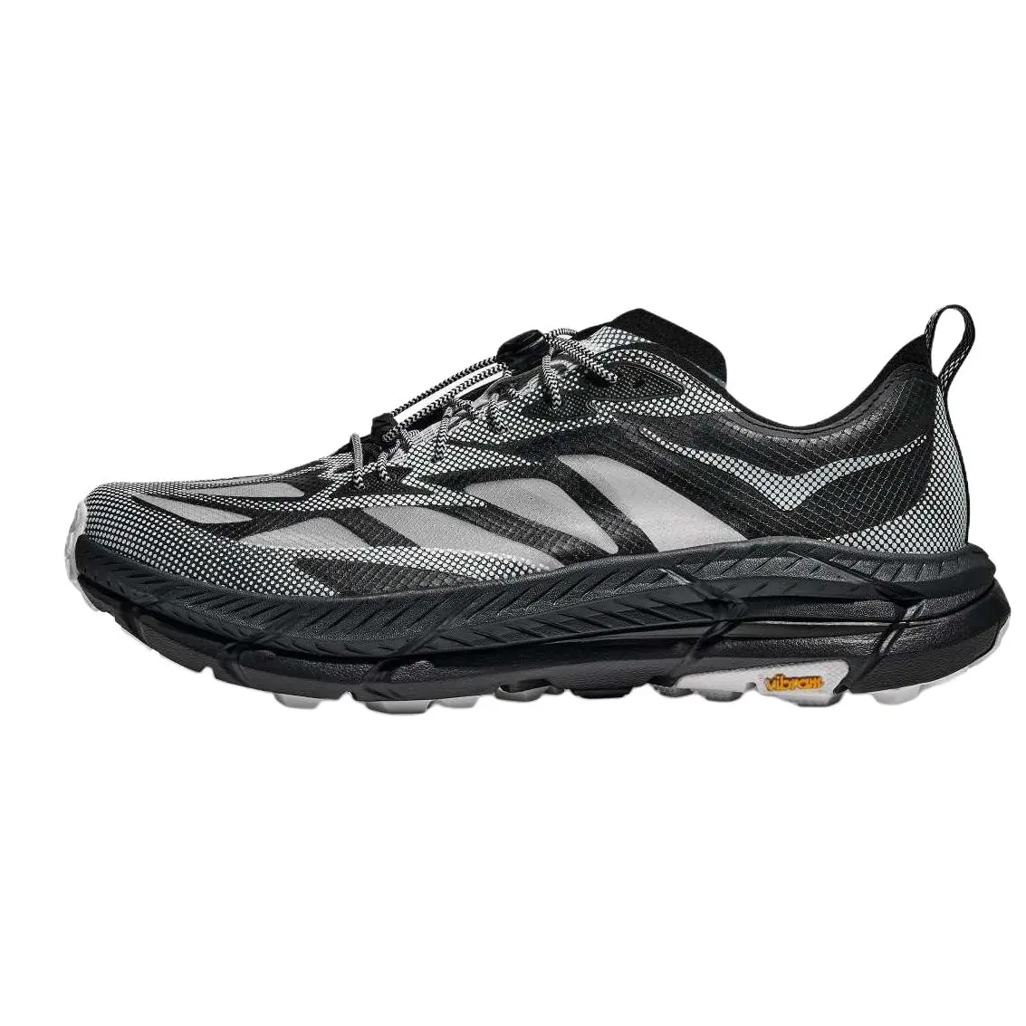 Hoka Mafate Speed 4 'Stealth Tech Pack' Lightweight Trail Running Shoes for Technical Trails - Cushioned, Black/White, 10 Us, 40 Eu, 7 Us, Fits Small, Cushioned Sole, Speed Focus, 6.5 Uk, No, Multi-Size