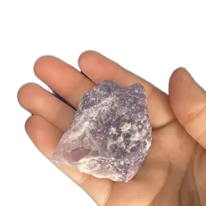 Lepidolite stone