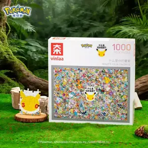 Vinlaa x Pokémon 1000-piece jigsaw puzzle, 30th Anniversary WHAT'S YOUR FAVORITE Sealed