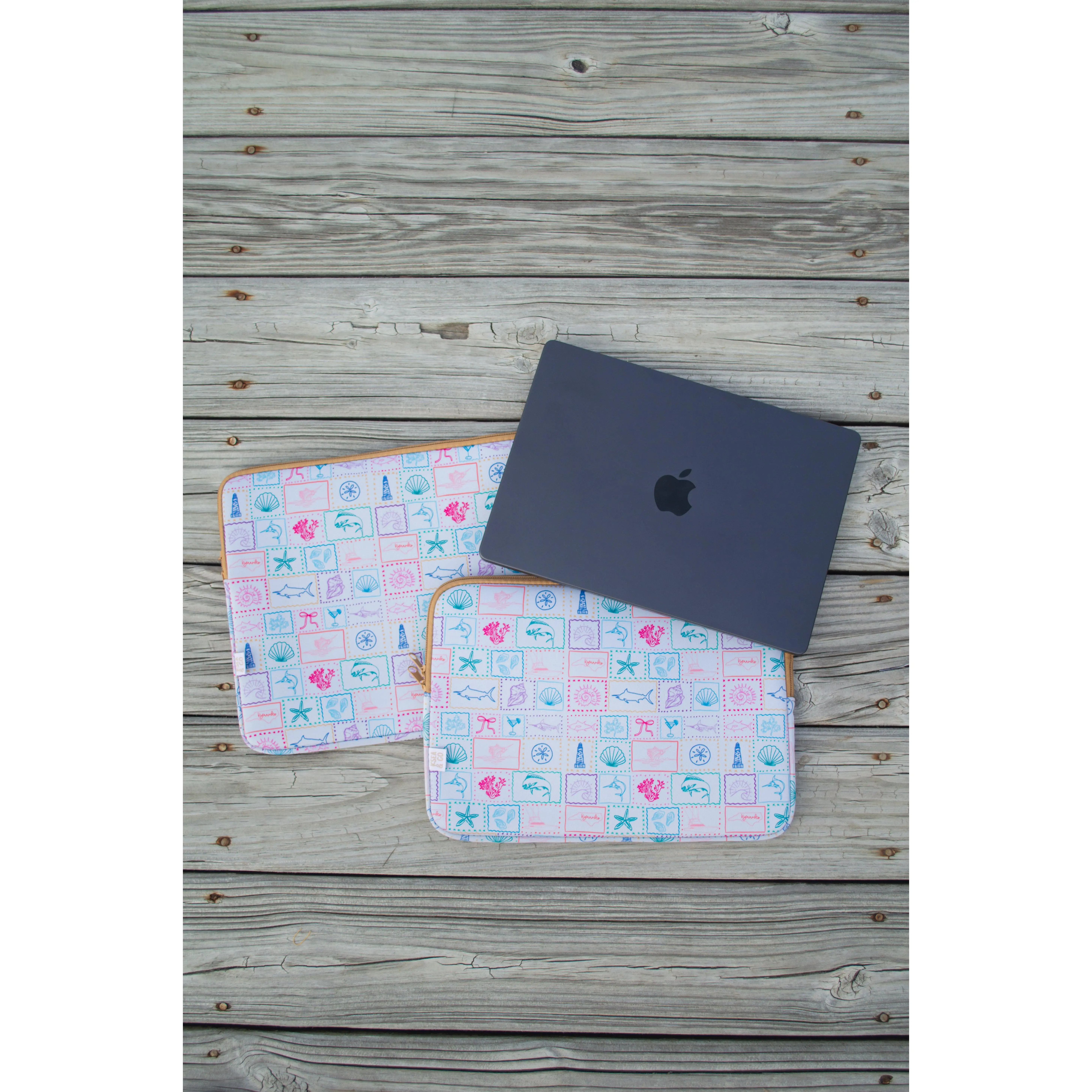 Coastal Chic Laptop Sleeves (13" & 15") Coastal Chic Laptop Sleeves (13" & 15")