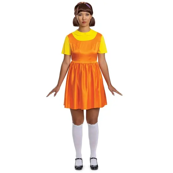 Women's Squid Game Red Light Green Light Costume Women's Squid Game Red Light Green Light Costume