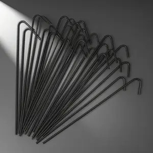 Fencer Wire 6.5 Inch 150 PCS Heavy Duty Chain Link Wire Ties, Fence Metal Slats Hook Tie Wires, Garden, Dog, Animal Fencing Hardware Parts, Multi-options