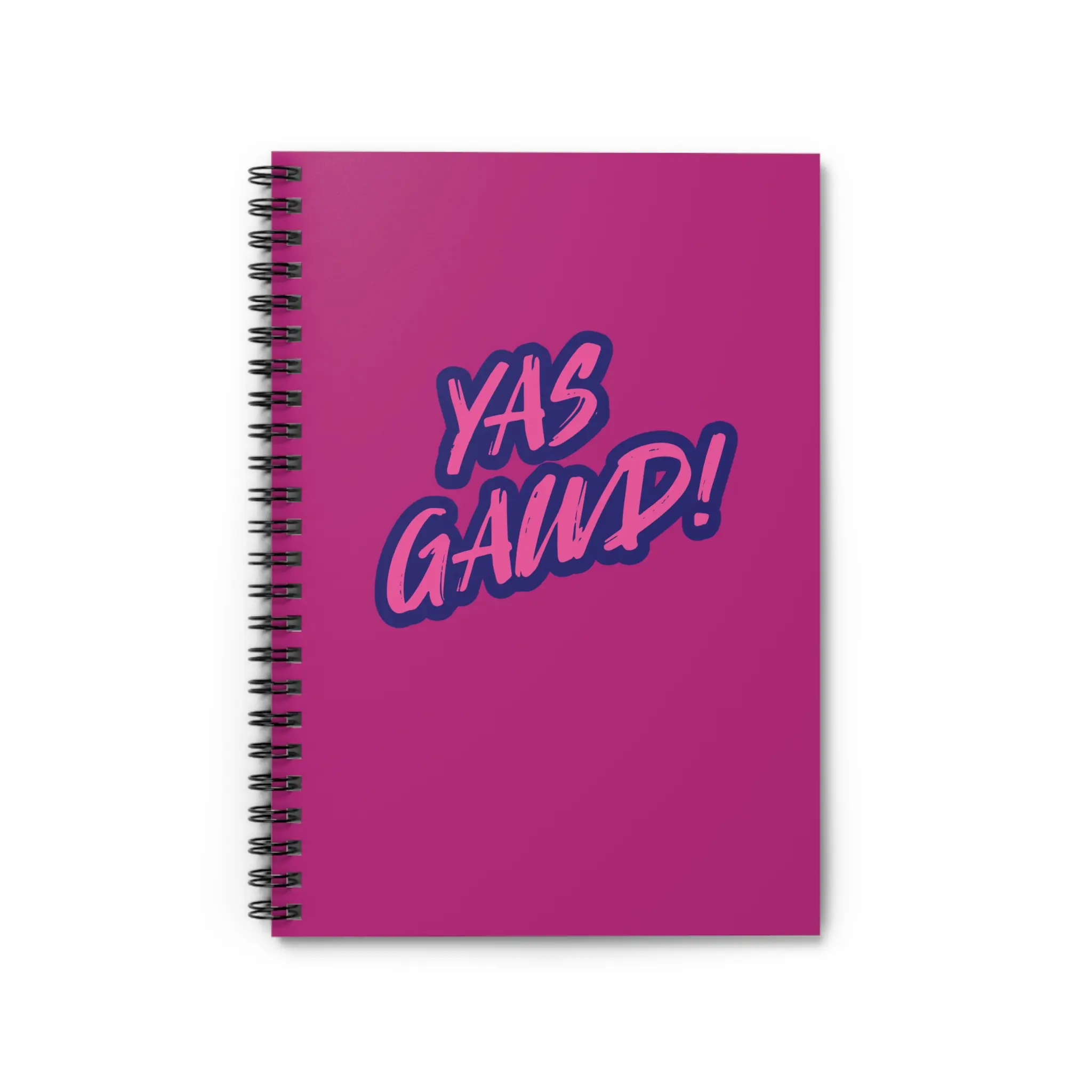 RuPaul's Drag Race Spiral Notebook (Pink) - Yas Gawd! | RPDR | Gifts | Pride | LGBTQ+