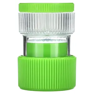 Ezy Dose Pill Crusher, Built in Storage, Green, 1 Count