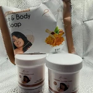 Mini set turmeric  knuckles 2 pcs & face and body soap