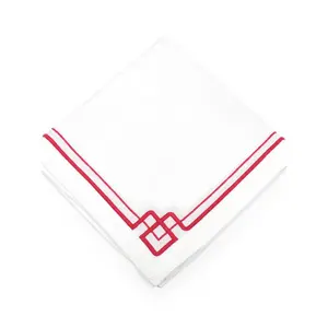 Interlocking Key Napkin - Red (4-pack)